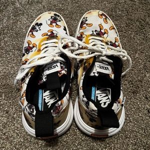 VANS Disney Mickey Mouse Collab All Over Print Sneakers Unisex HARD TO FIND